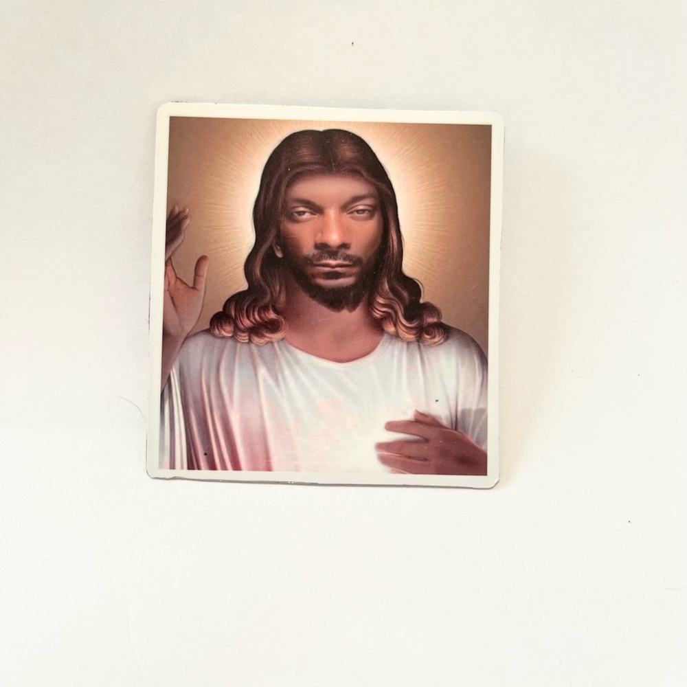Snoop Dogg dressed as Jesus Magnet